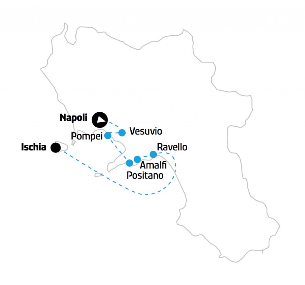 Ischia mappa turistica
